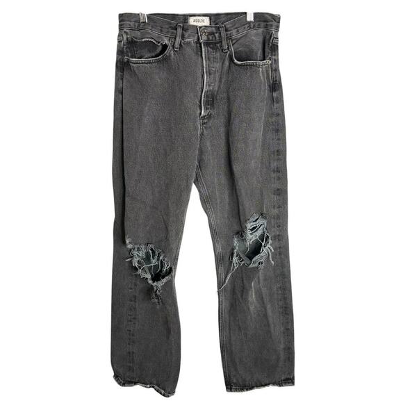 Agolde 90's Mid Rise Loose Jeans Smokestack Size 28 - Picture 5 of 8